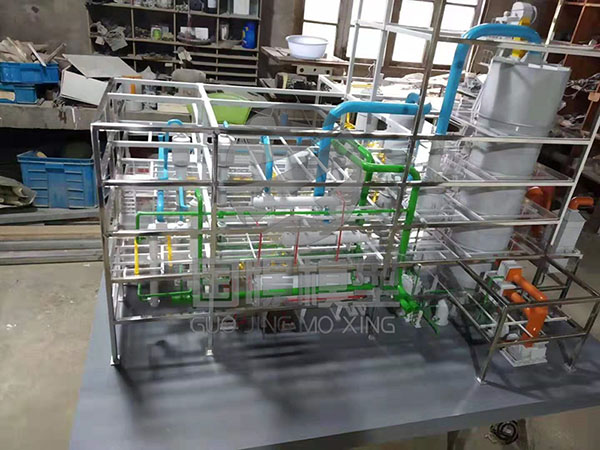 安图县工业模型