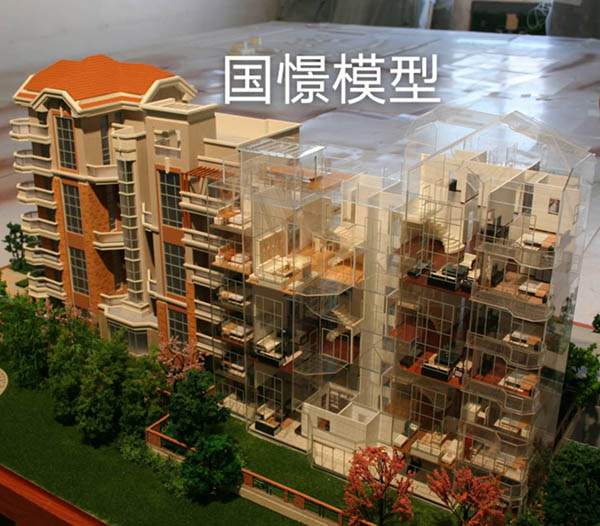 安图县建筑模型