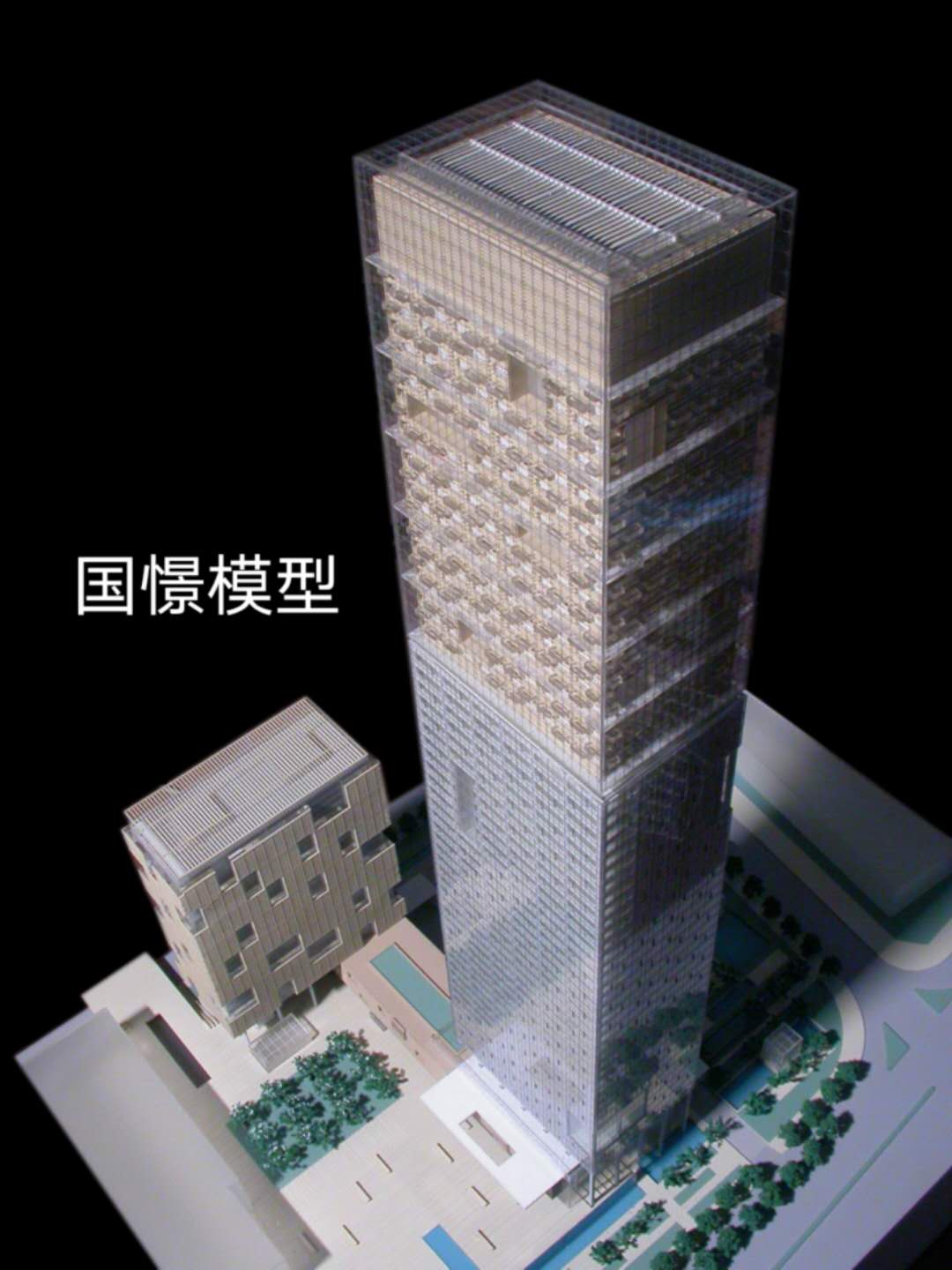 安图县建筑模型